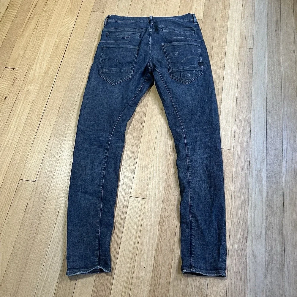 G Star‎ Raw D Staq Jeans Men 31x34 Japanese Fabric Denim Streetwear Slim Stretch